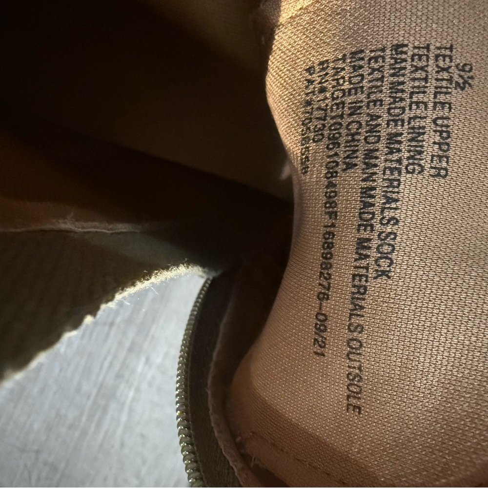 Olive Green Combat Boots - Picture 5 of 5